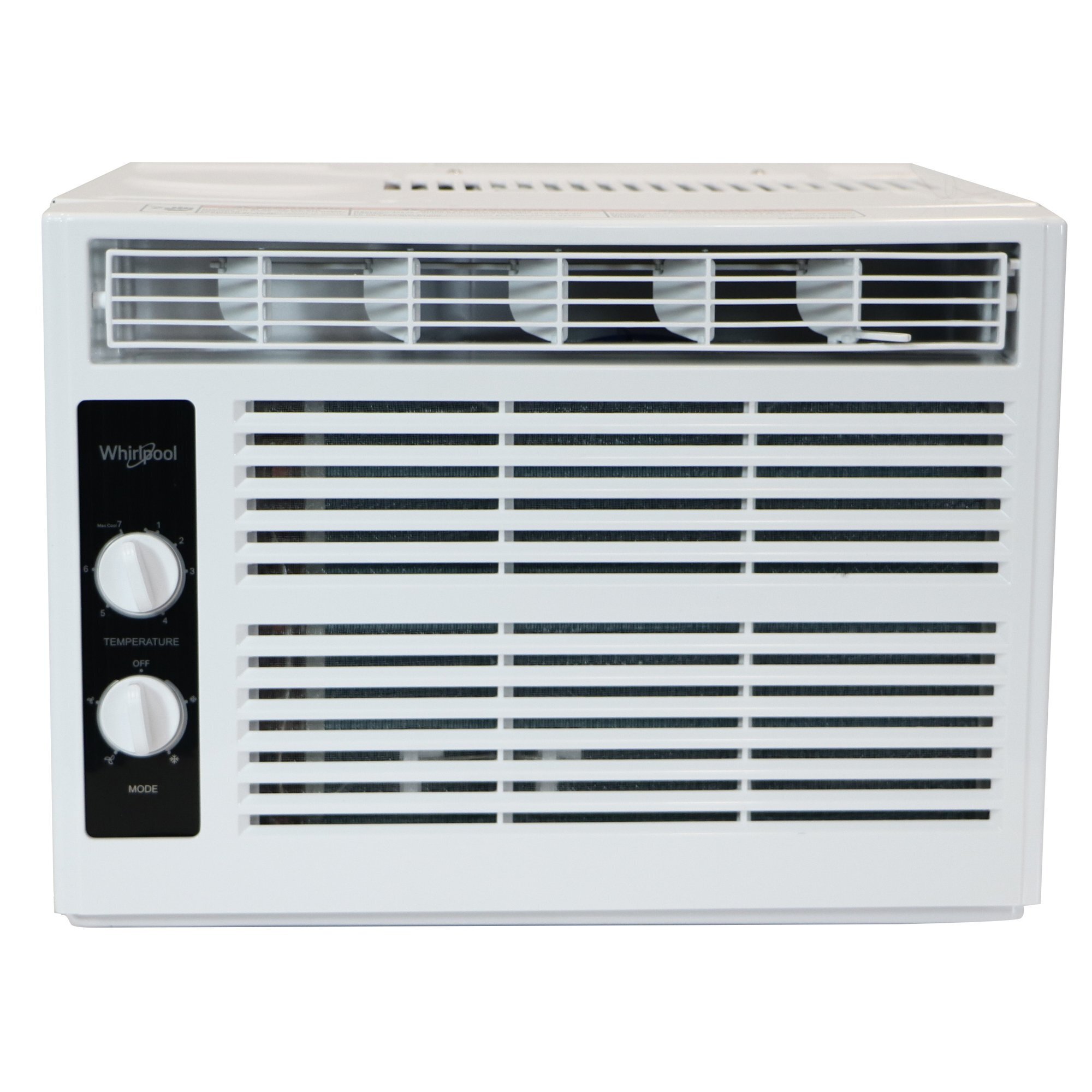 Whirlpool 5,000 BTU Window-Mounted Air Conditioner with Mechanical Controls, 115V, Covers up to 150 sq. ft., Model# WHAW050EW